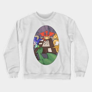 Dragons and Dungeons and Dragons Crewneck Sweatshirt